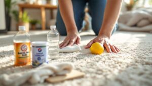 Tapijt reinigen met huismiddelen: zo wordt hij in een mum van tijd weer fris