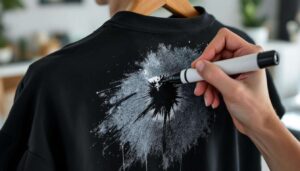 Bleekwatervlekken op zwarte kleding? De stiftentruc waarmee je ze onzichtbaar maakt