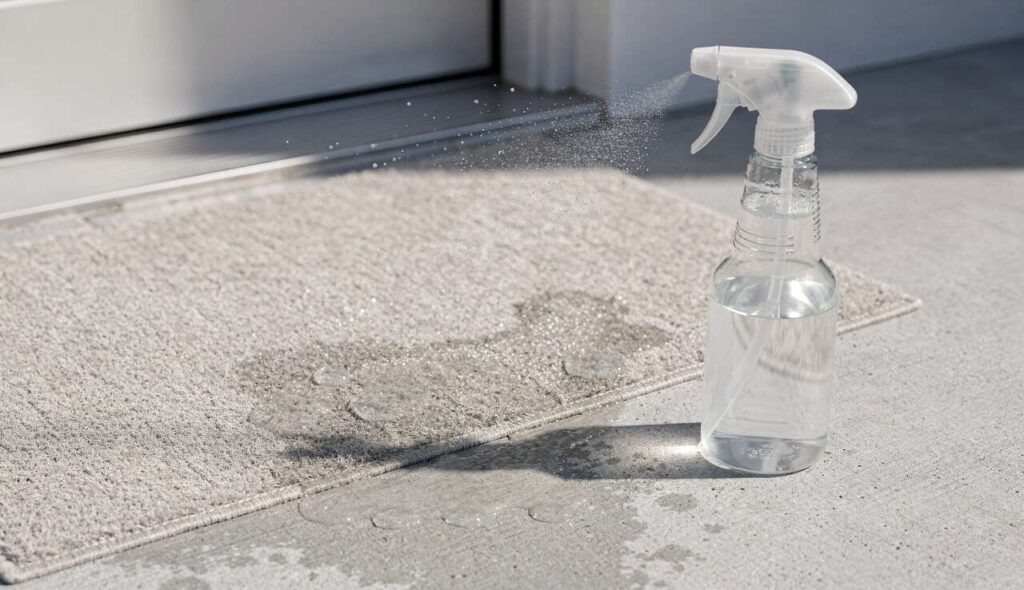 Azijn bij de voordeur sprayen: waarom schoonmaakexperts dit simpele trucje aanbevelen